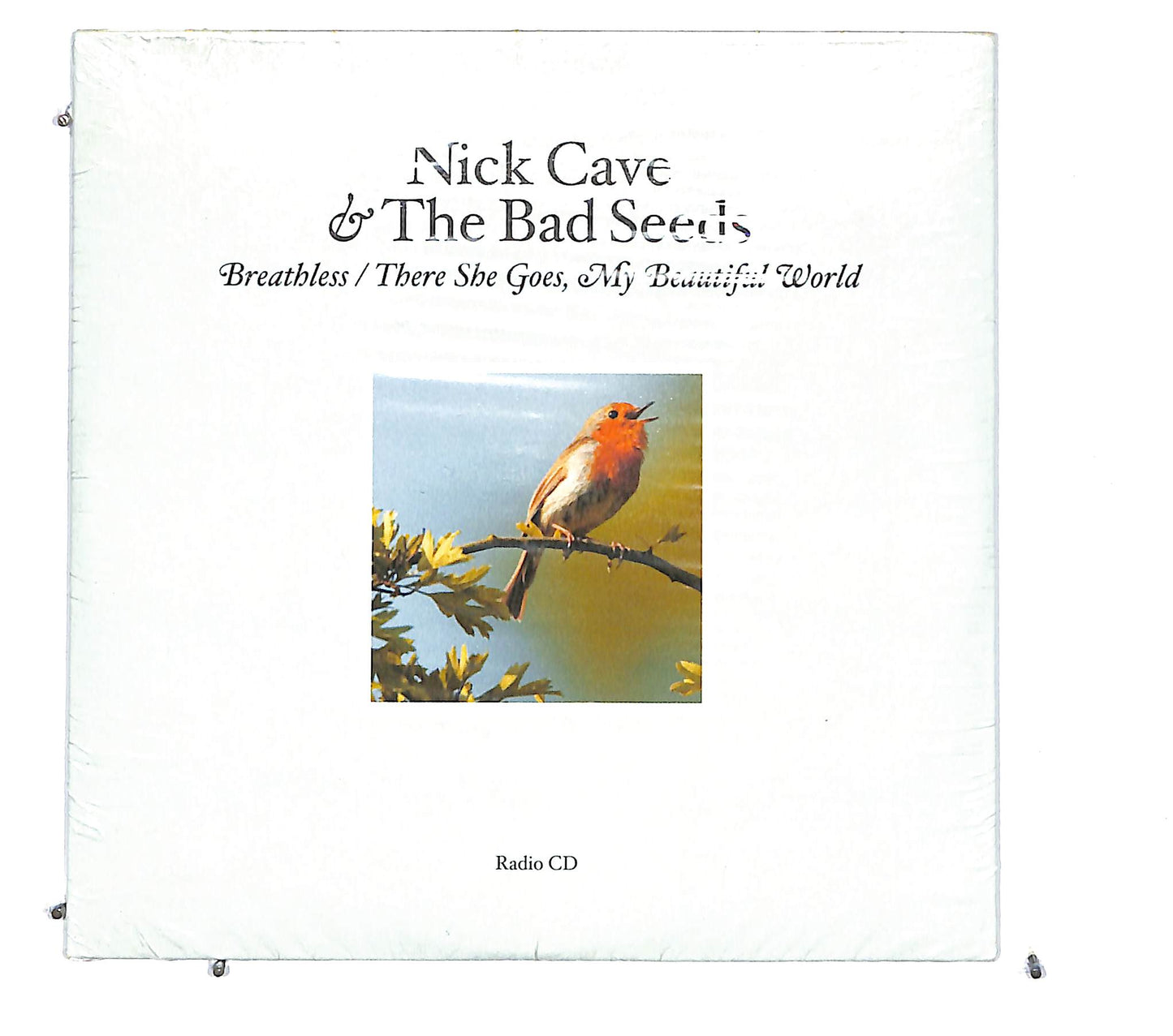 EBOND Nick Cave & The Bad Seeds - Breathless / There She Goes, My Beautiful World CD CD124838