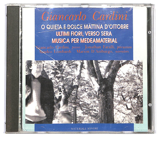 EBOND Giancarlo Cardini - O Quieta E Dolce Mattina D'Ottobre CD CD124841