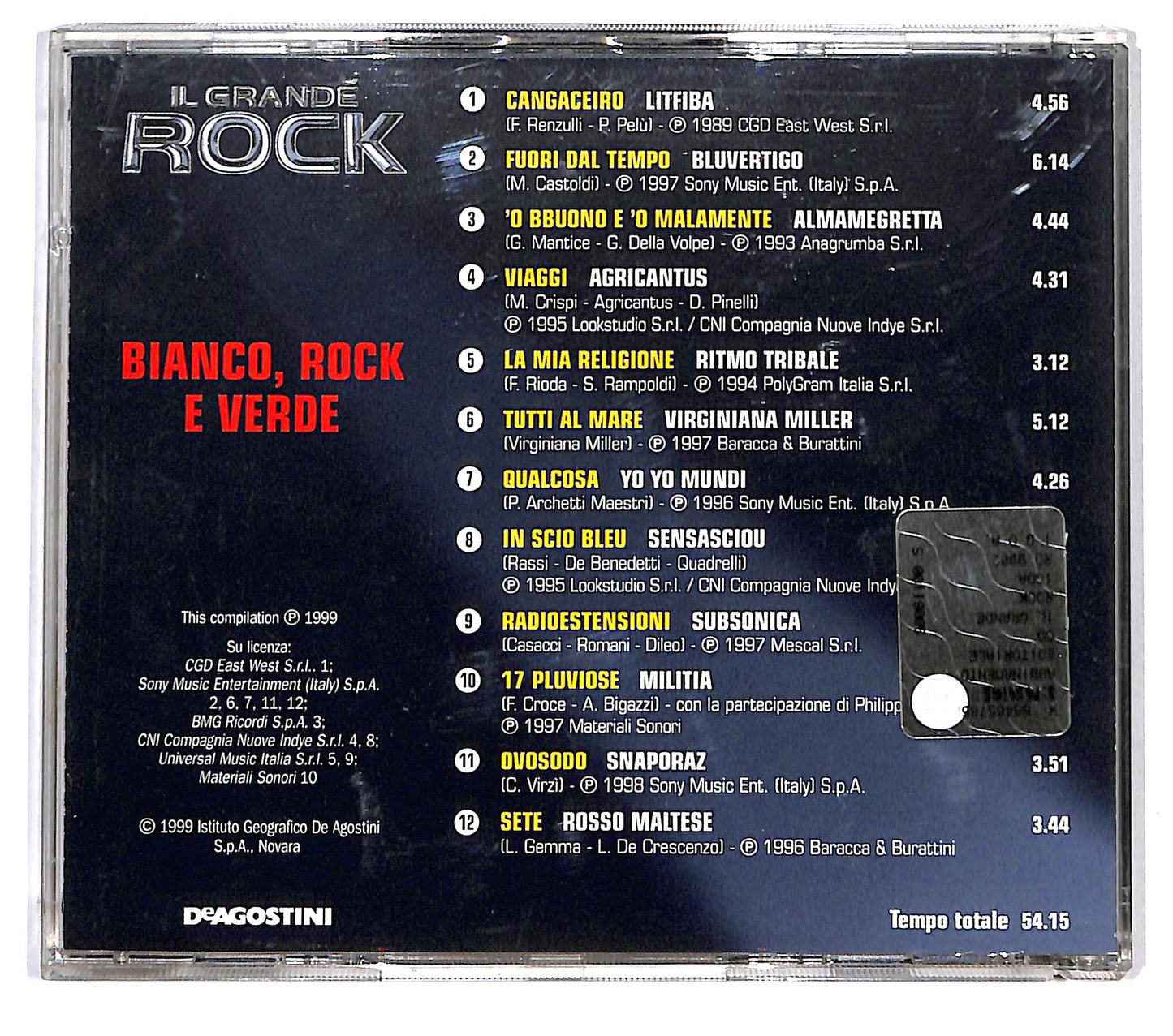 EBOND Various - Bianco, Rock E Verde EDITORIALE CD CD124844
