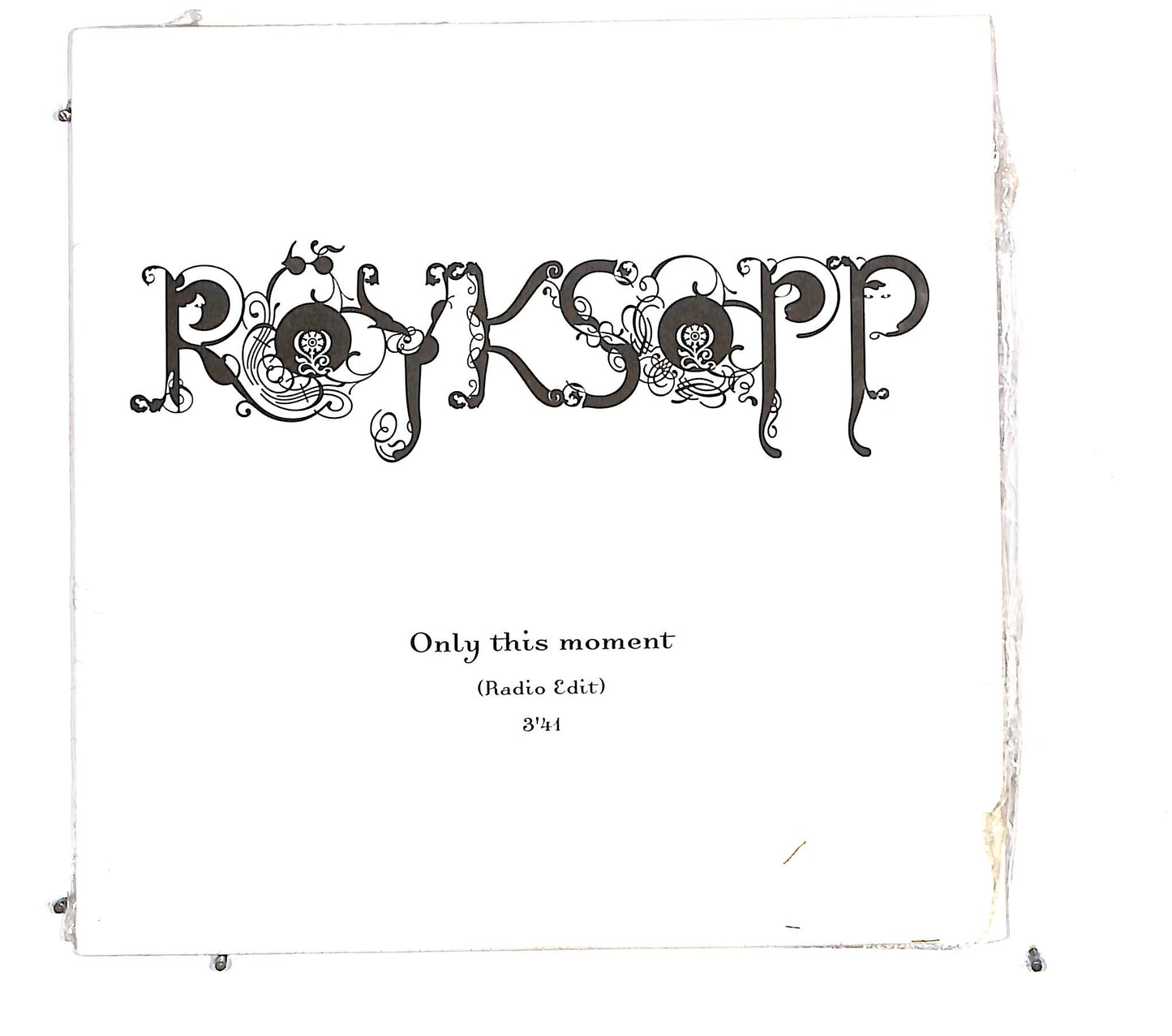 EBOND Royksopp - Only This Moment (Radio Edit) CD CD124906