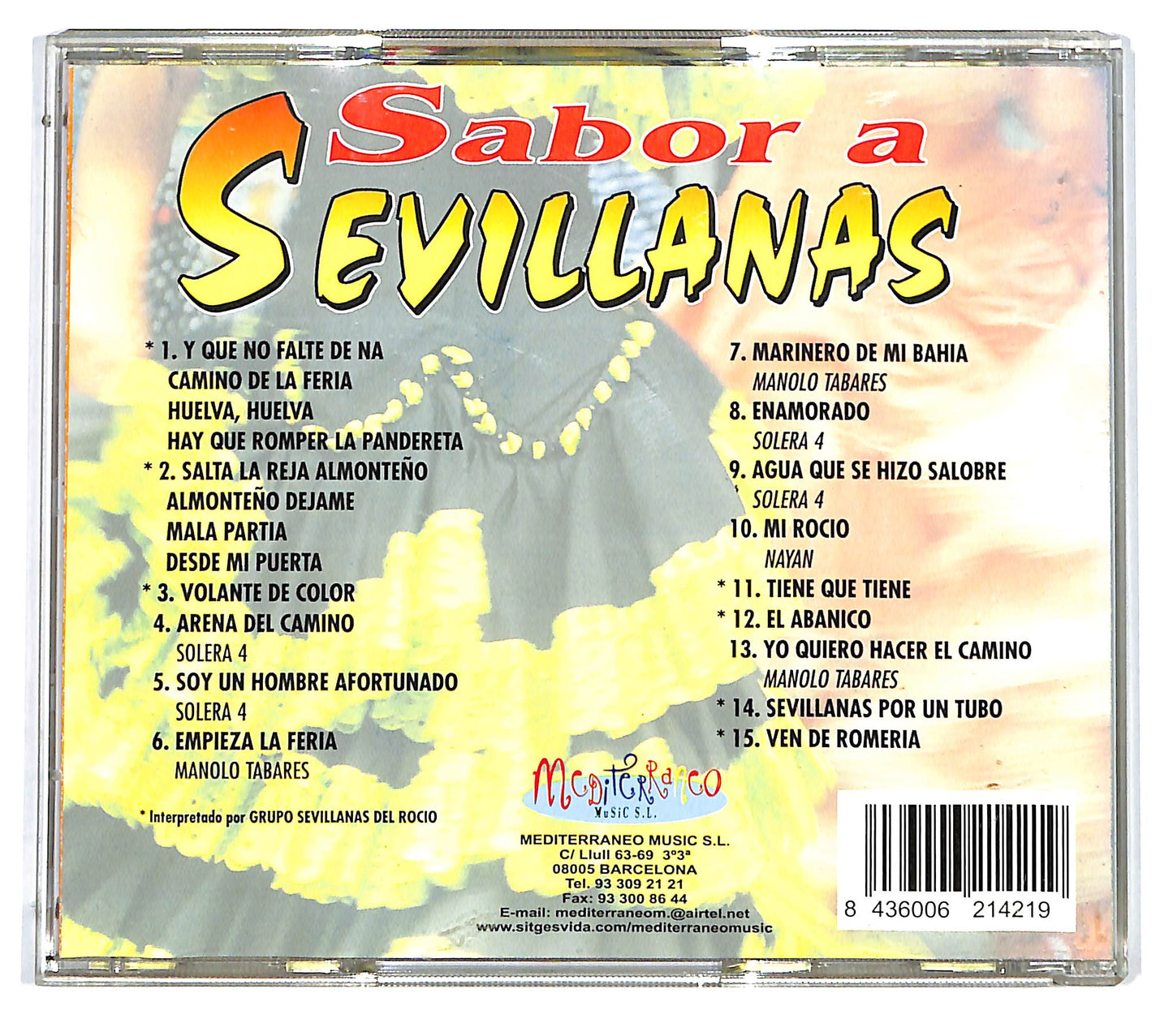 EBOND Vairous - Sabor a Sevillanas CD CD124958