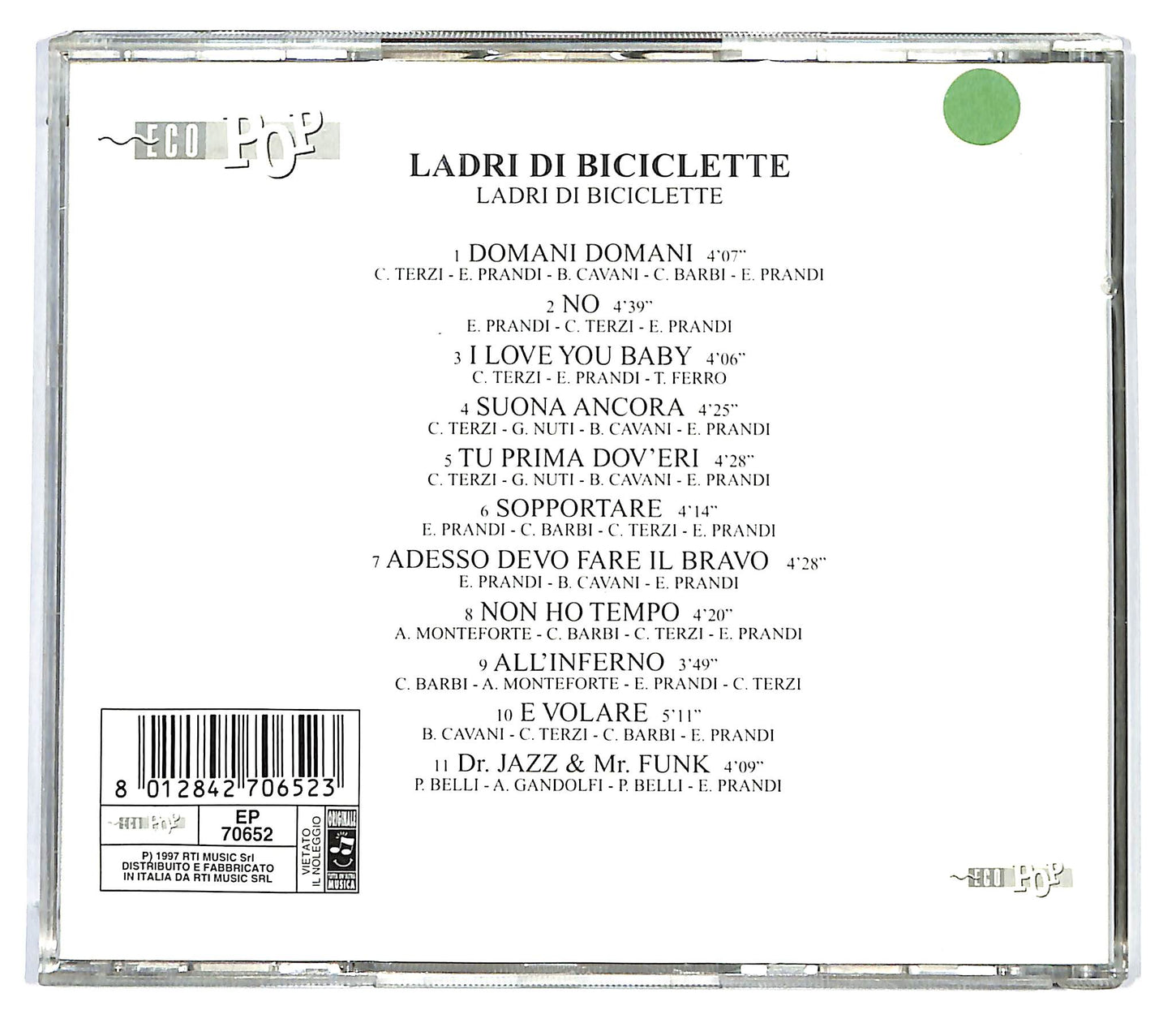 EBOND Ladri Di Biciclette - Tre CD CD125050