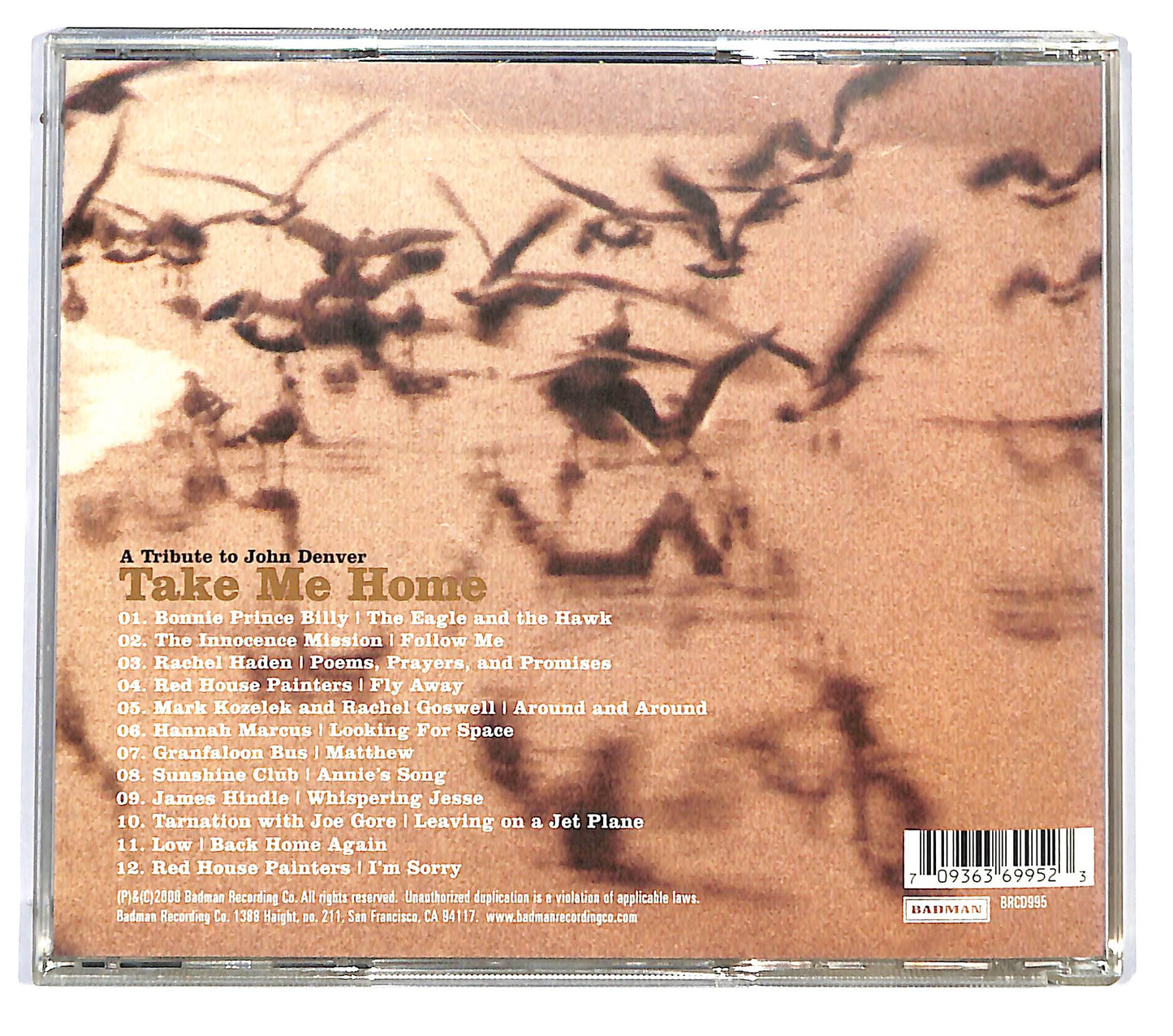 EBOND Various - Take Me Home (A Tribute To John Denver) CD CD125059