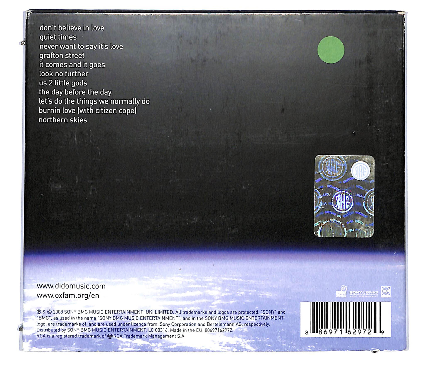 EBOND Dido - Safe Trip Home DIGIPACK CD CD125107