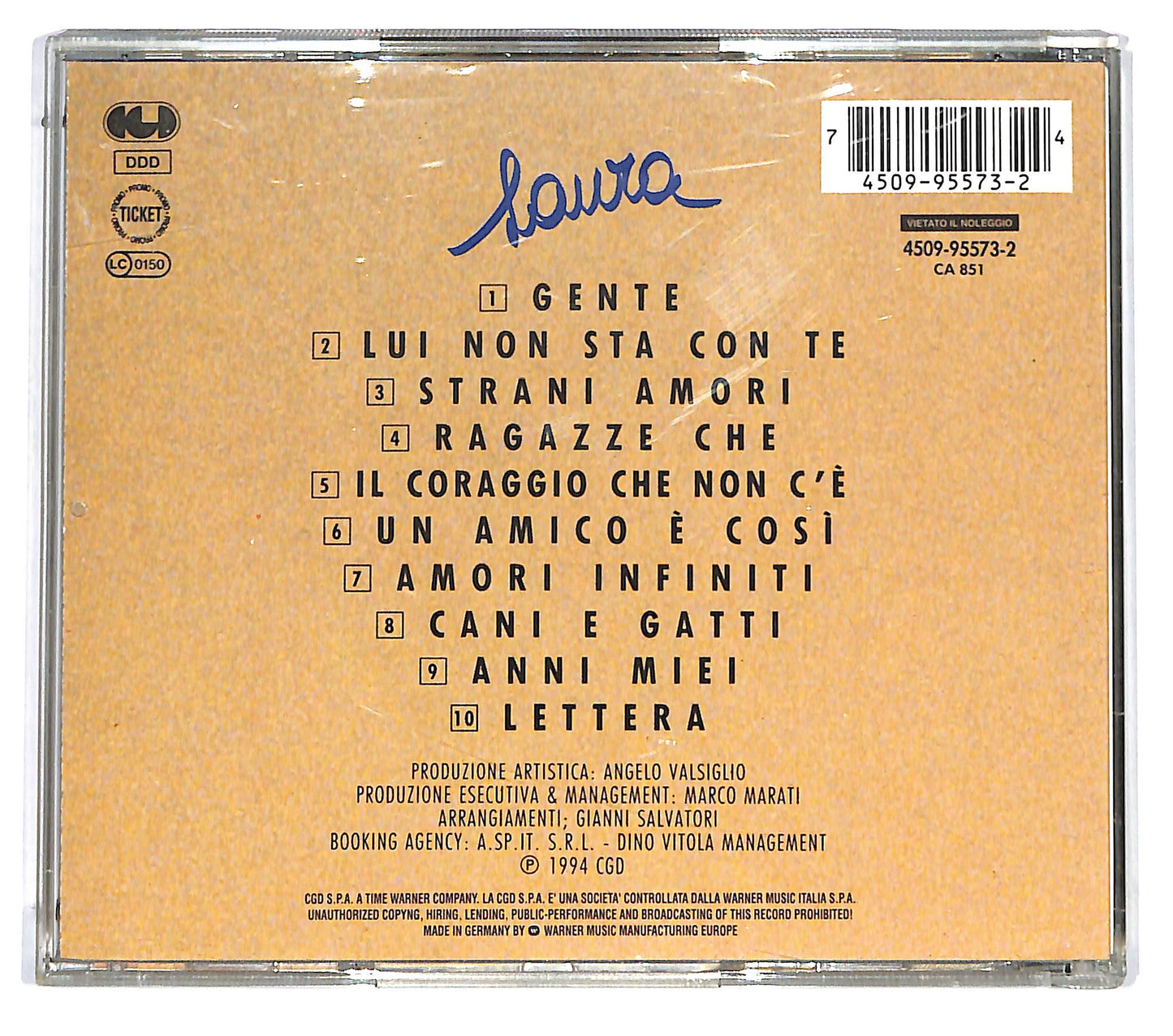 EBOND Laura Pausini - Laura CD CD125164