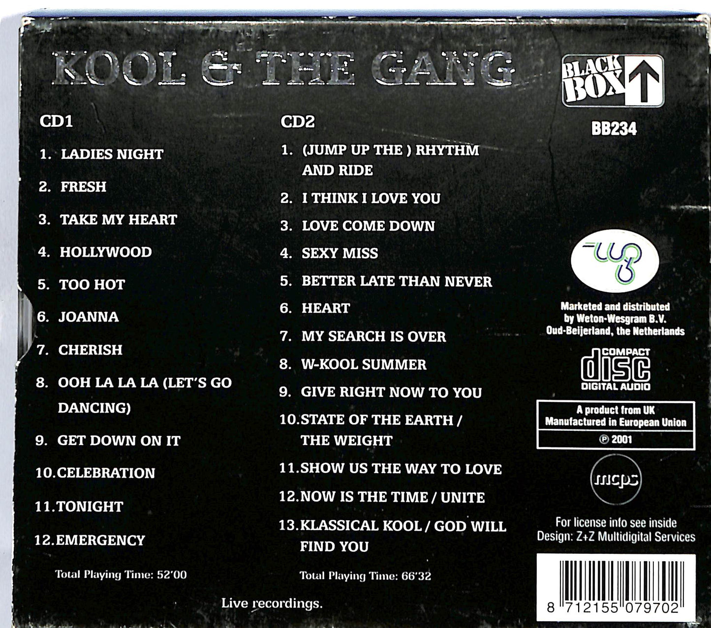 EBOND Kool & The Gang - Celebration CD CD125237