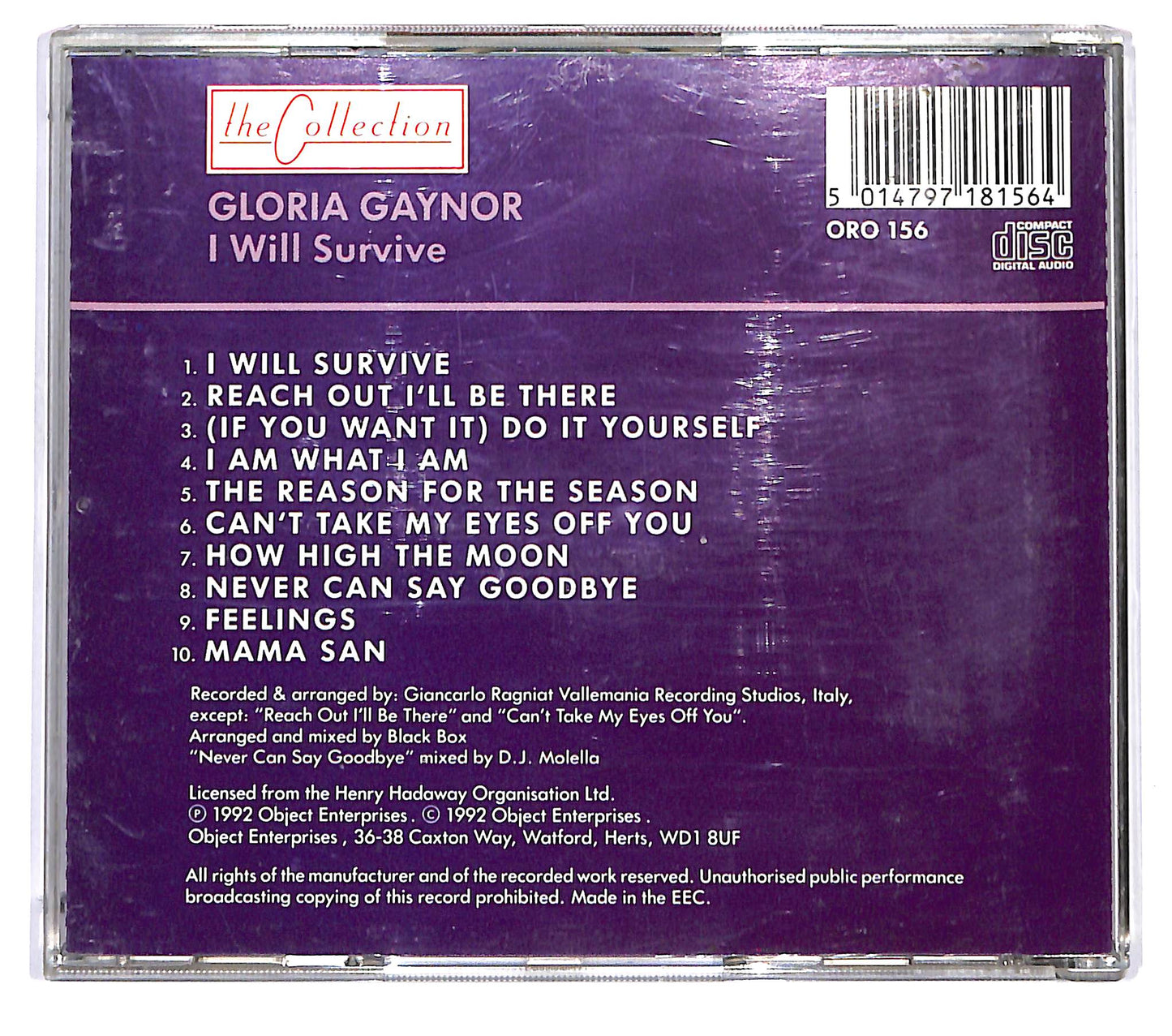 EBOND Gloria Gaynor - I Will Survive CD CD125238