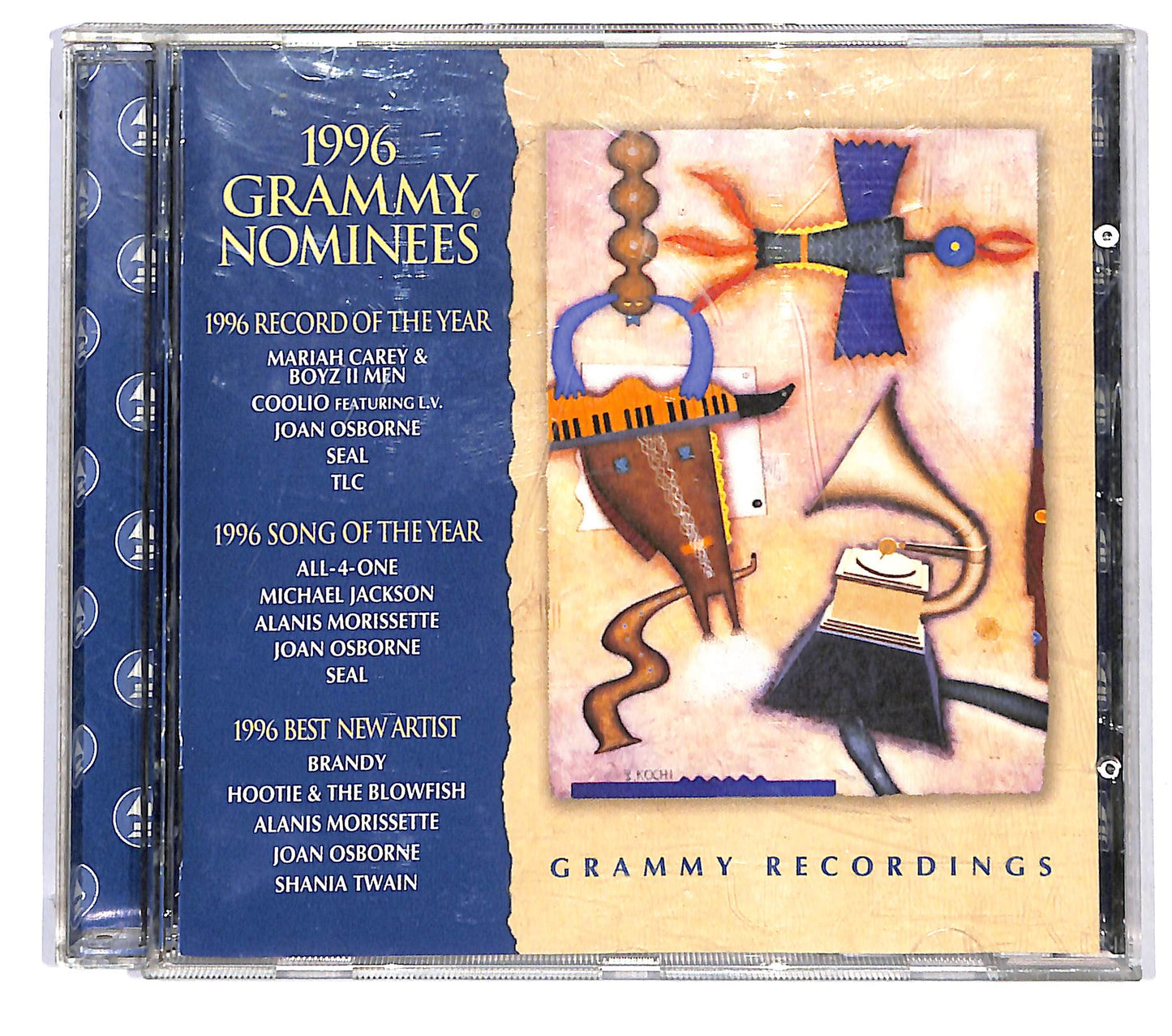 EBOND Various - 1996 Grammy Nominees CD CD125244