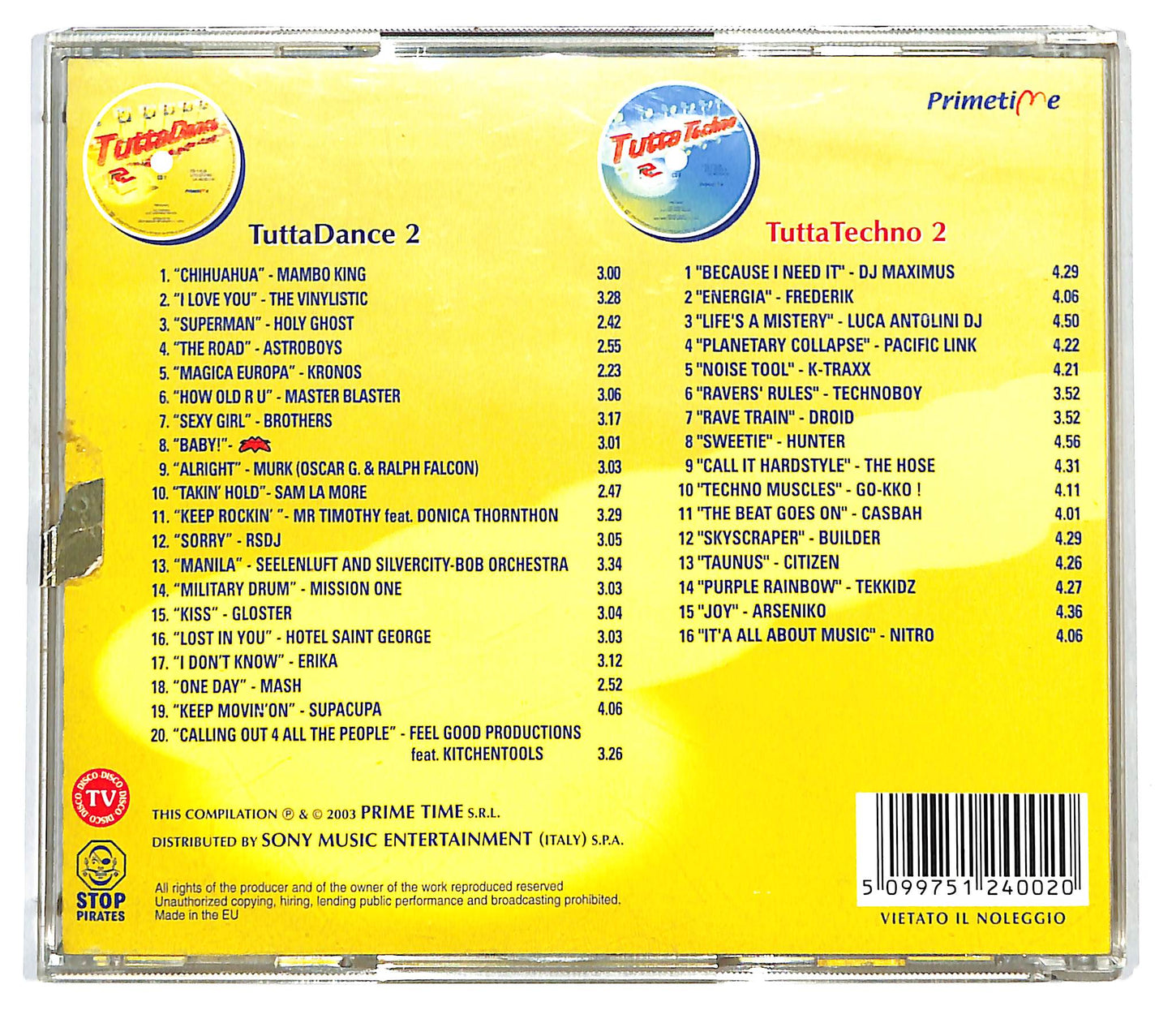 EBOND Various - Tutta Dance 2 CD CD125315