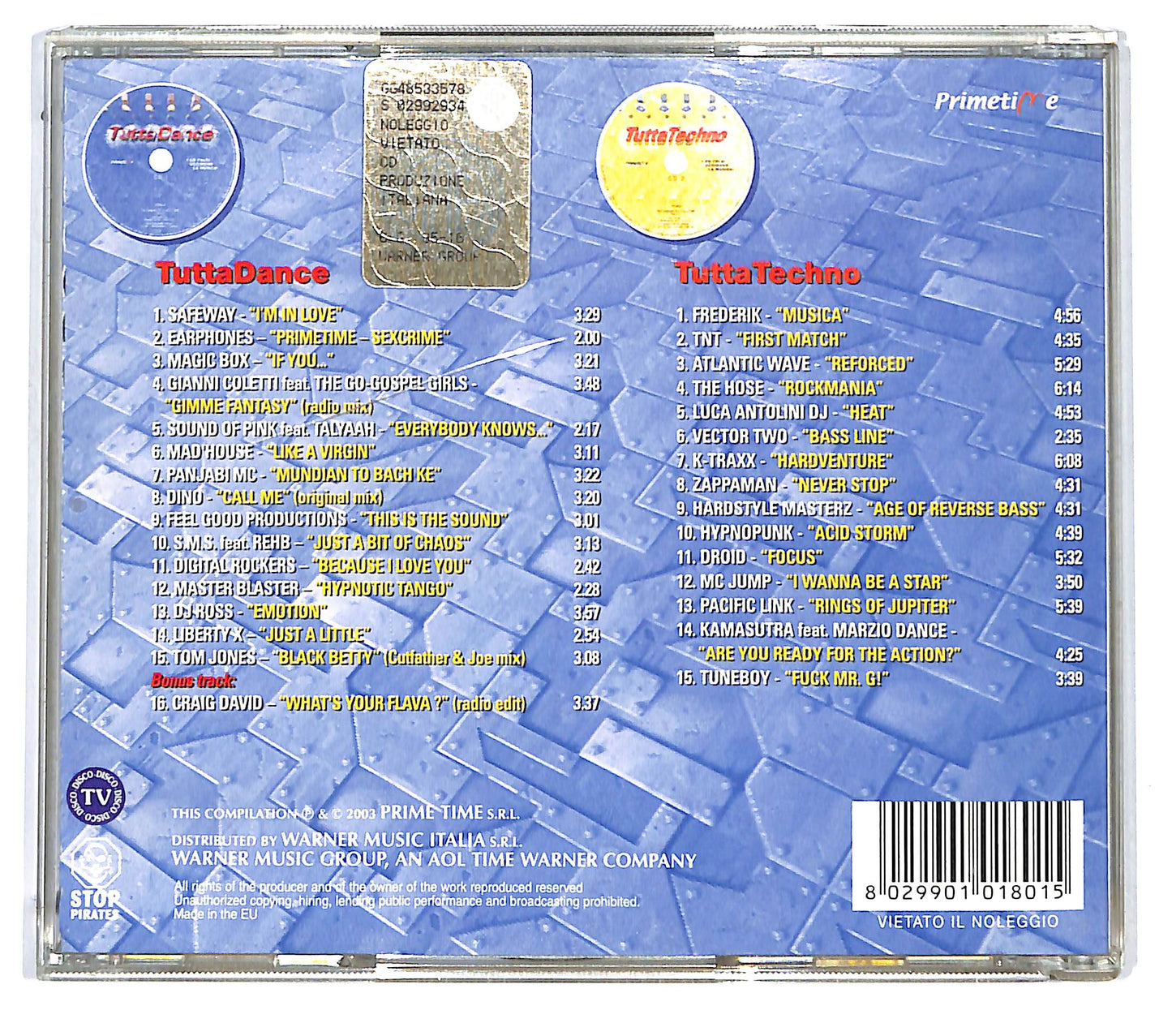 EBOND Various - Tutta Dance CD CD125329