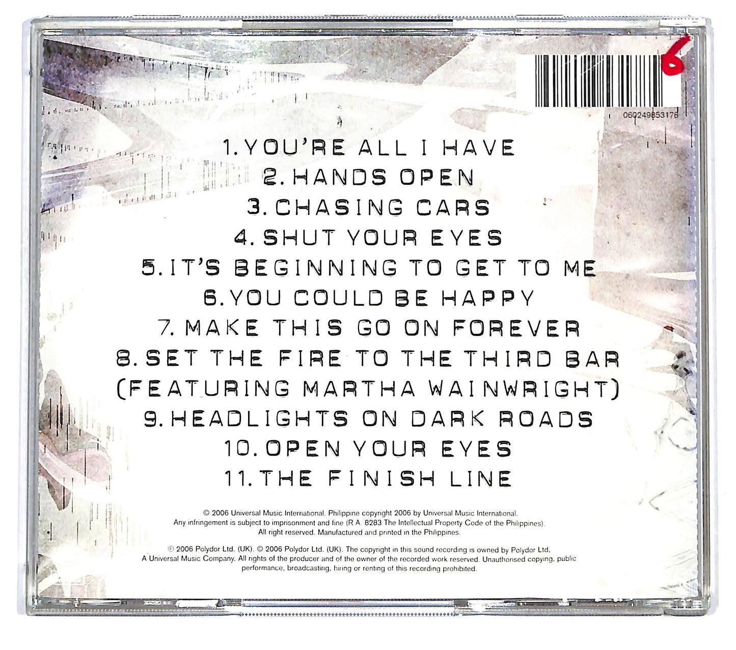 EBOND Snow Patrol - Eyes Open CD CD125333
