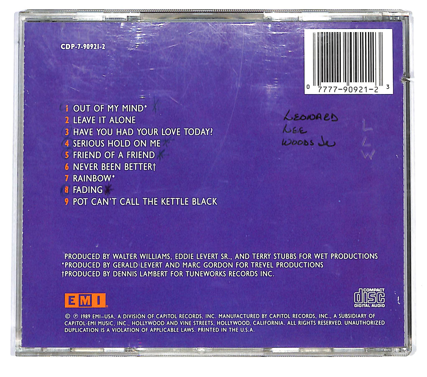 EBOND The O'Jays - Serious CD CD125338