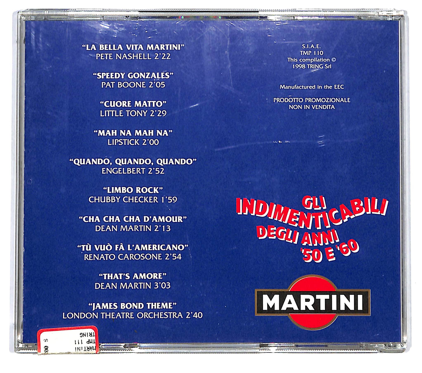 EBOND Various - Gli Indimenticabili Degli Anni '50 E '60 Vol. 3 CD CD125348