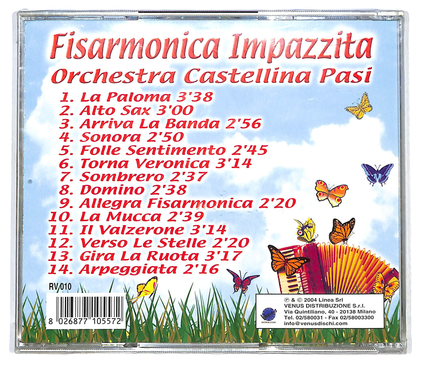 EBOND Orchestra Castellina Pasi - Fisarmonica impazzita CD CD125405