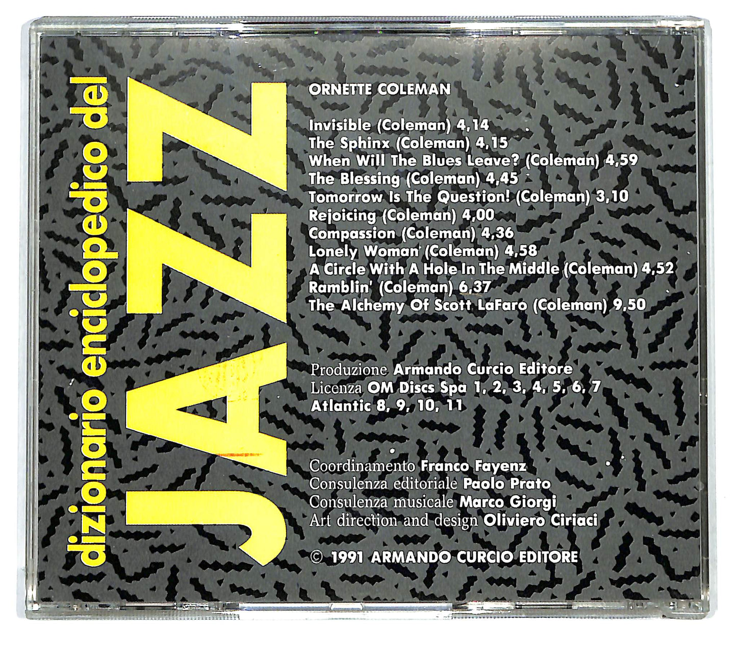 EBOND Ornette Coleman - Ornette Coleman EDITORIALE CD CD125411