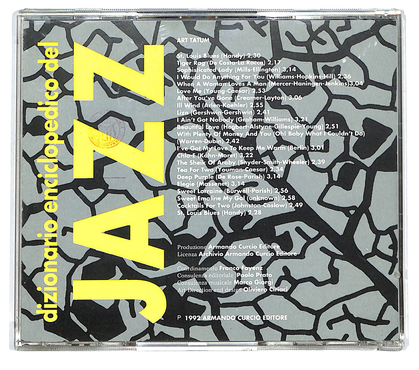 EBOND Art Tatum - Art Tatum EDITORIALE CD CD125419