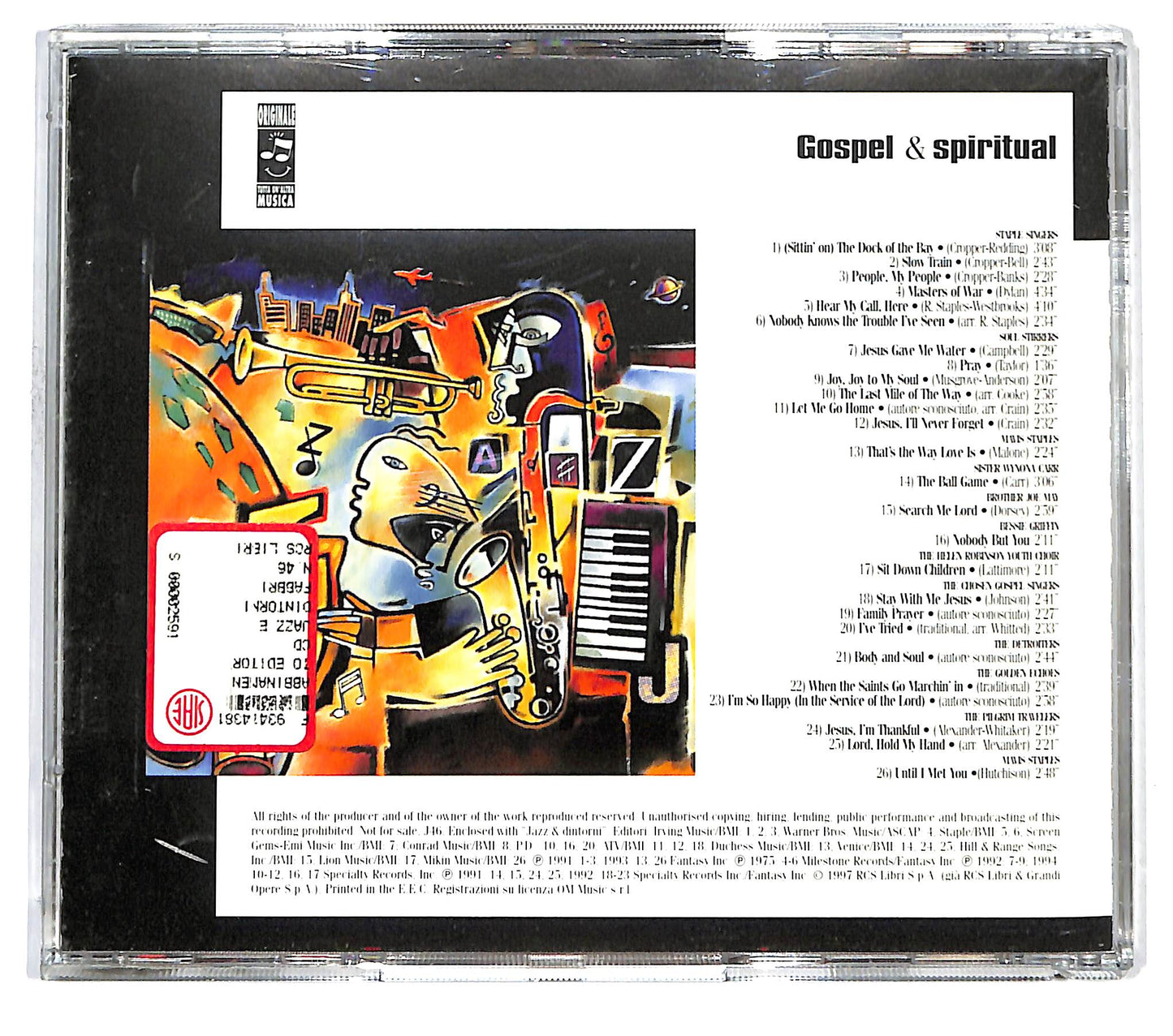 EBOND Various - Gospel & Spiritual (Memphis) EDITORIALE CD CD125452