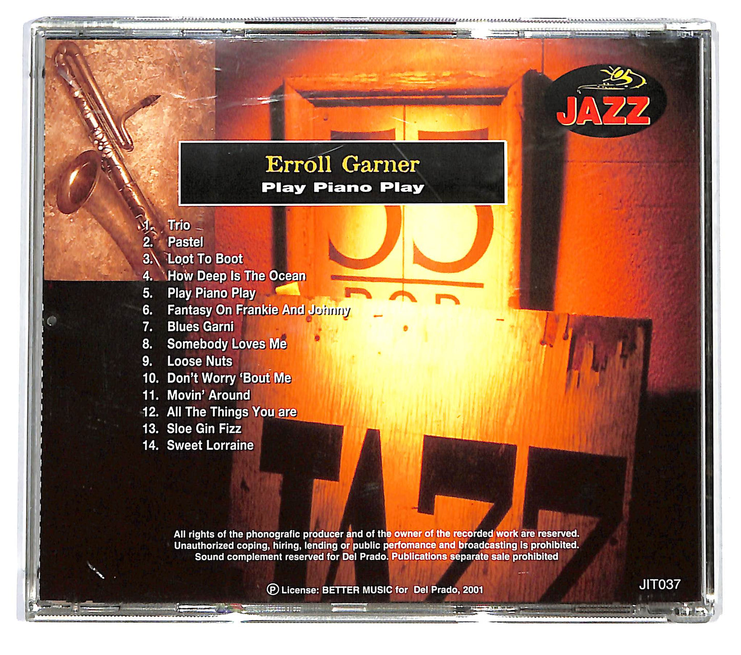 EBOND Erroll Garner - Play Piano Play EDITORIALE CD CD125461