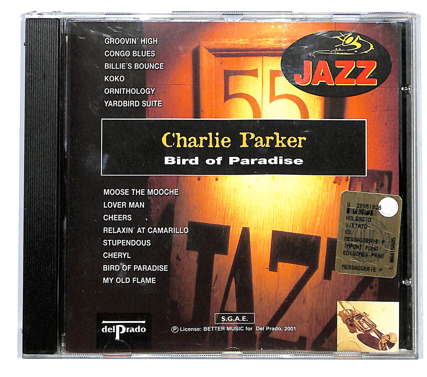 EBOND Charlie Parker - Bird Of Paradise EDITORIALE CD CD125501