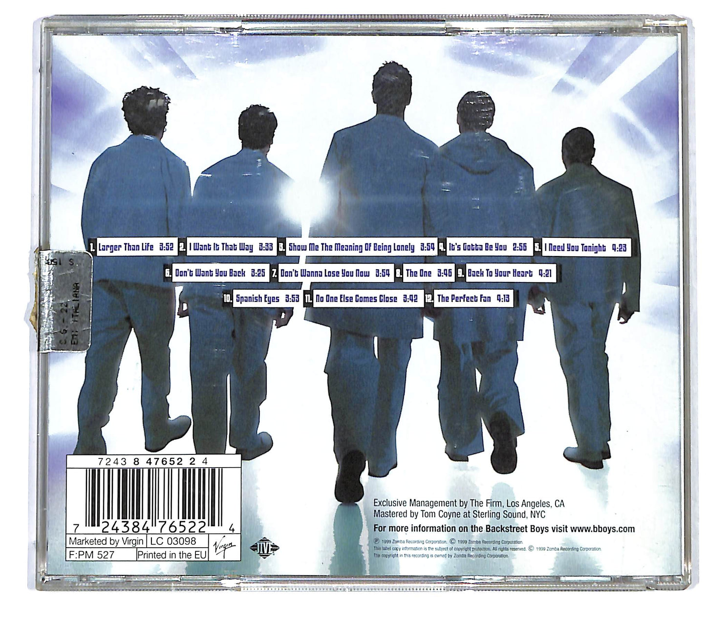 EBOND Backstreet Boys - Millennium CD CD125513