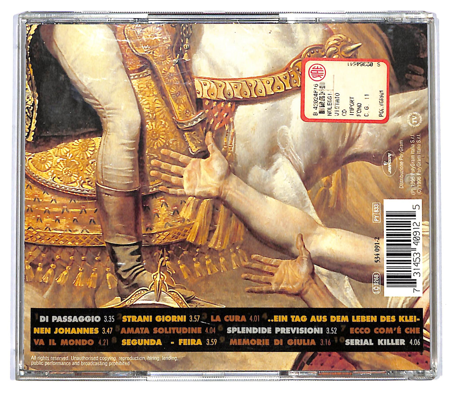 EBOND Franco Battiato - L'Imboscata CD CD125519