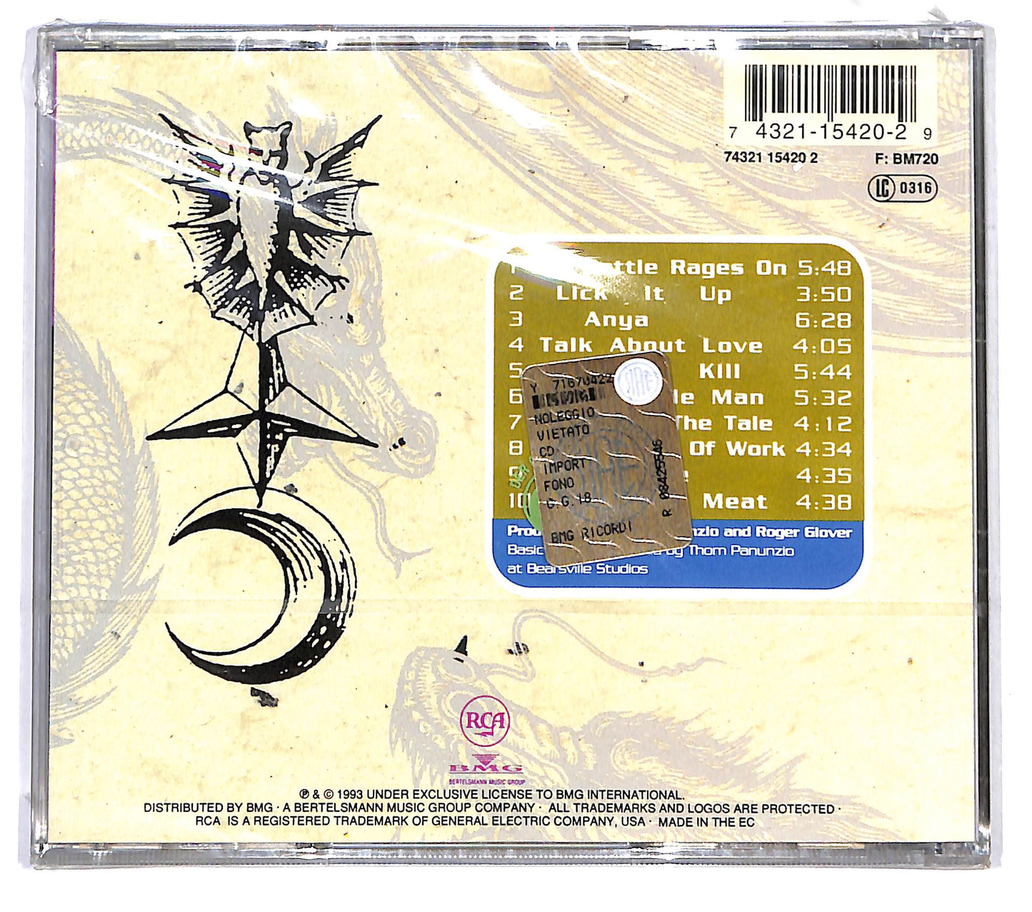 EBOND Deep Purple - The Battle Rages On... CD CD125551