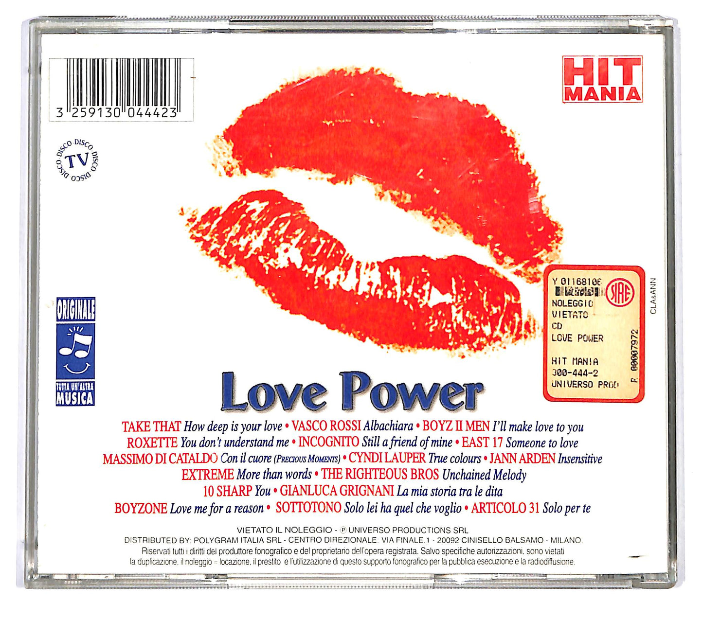 EBOND Various - Love Power CD CD125553
