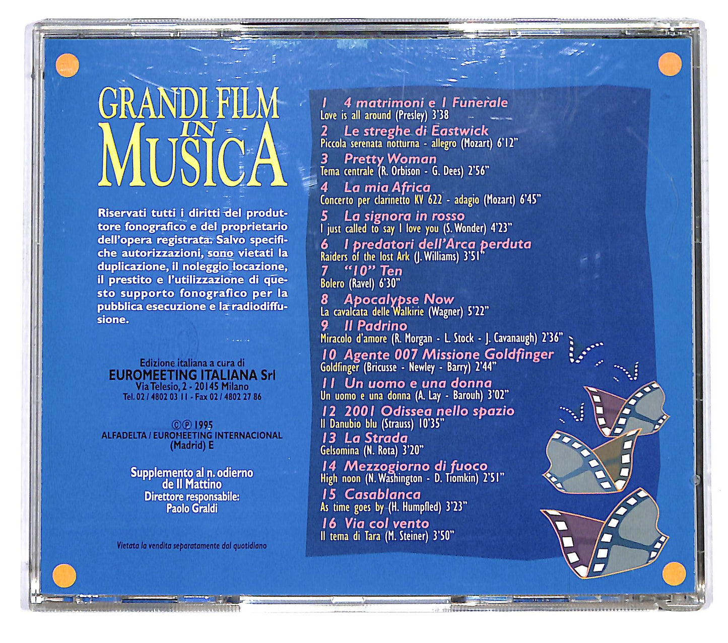 EBOND Various - Grandi Film In Musica EDITORIALE CD CD125661