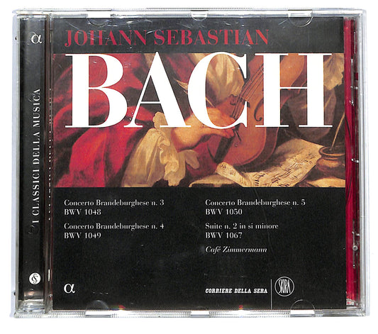EBOND Johann Sebastian Bach - Concerto Brandeburghese N. 3-4-5 CD CD125717