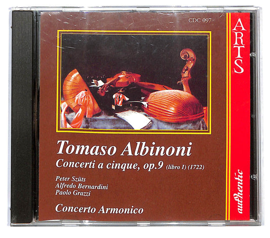 EBOND Tomaso Albinoni - Concerto Armonico - Concerti A Cinque Op.9 CD CD125718