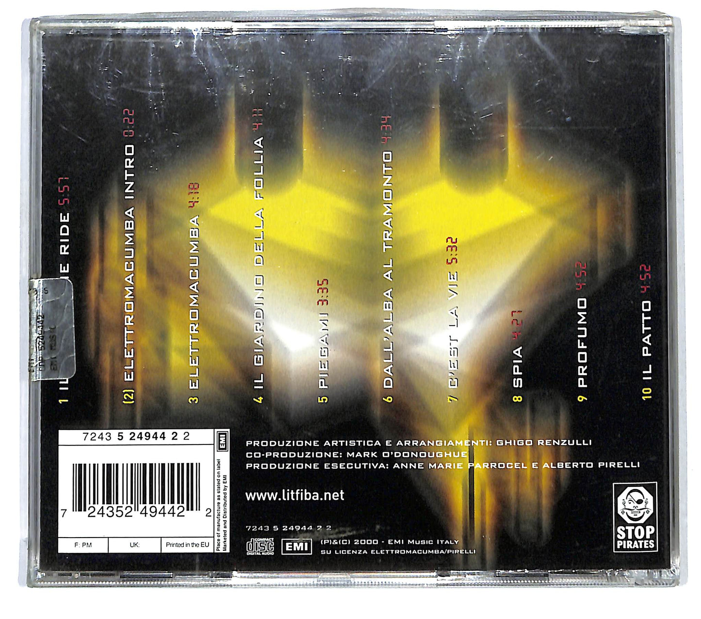 EBOND Litfiba - Elettromacumba CD CD125725