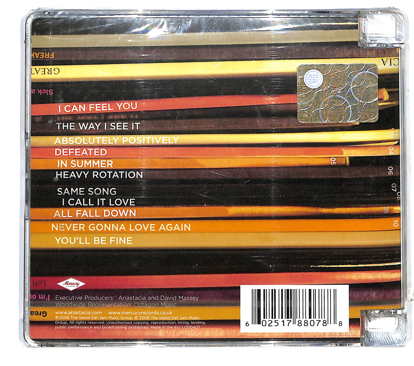 EBOND Anastacia - Heavy Rotation SJB CD CD125728