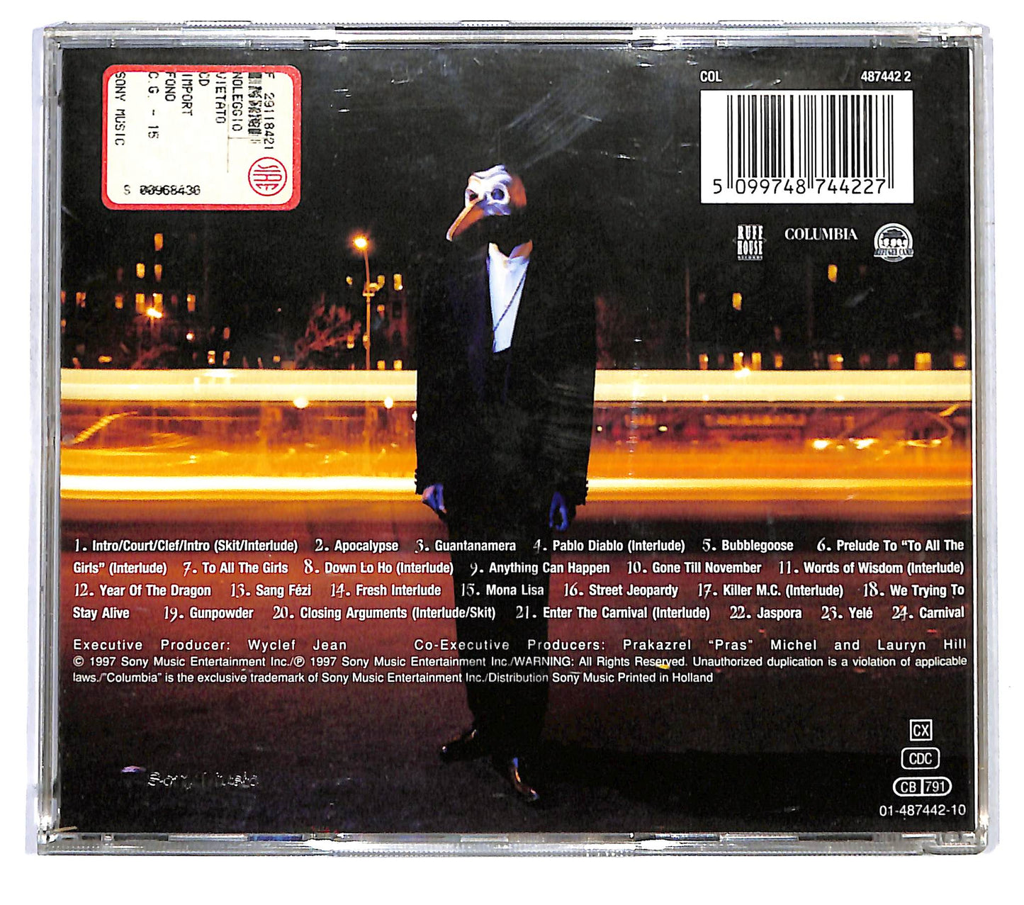 EBOND Wyclef Jean Featuring Refugee Allstars - The Carnival CD CD125826