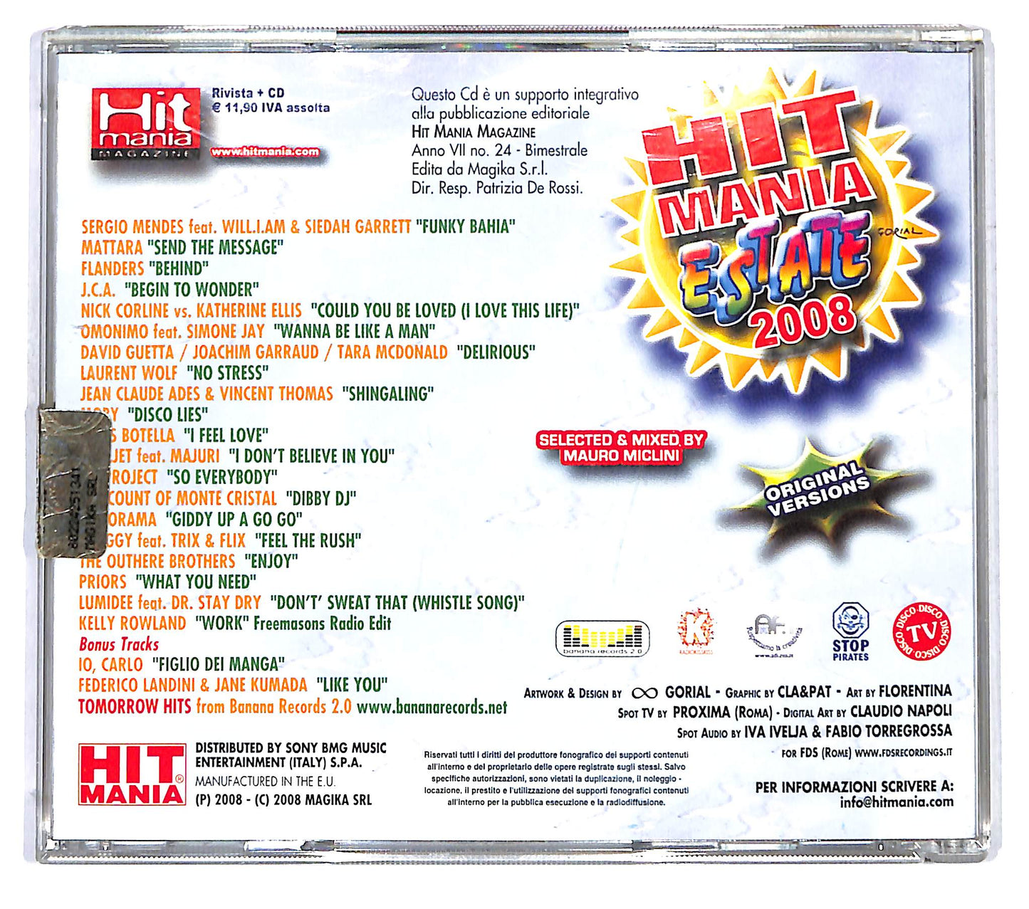 EBOND Various - Hit Mania Estate 2008 CD CD125865