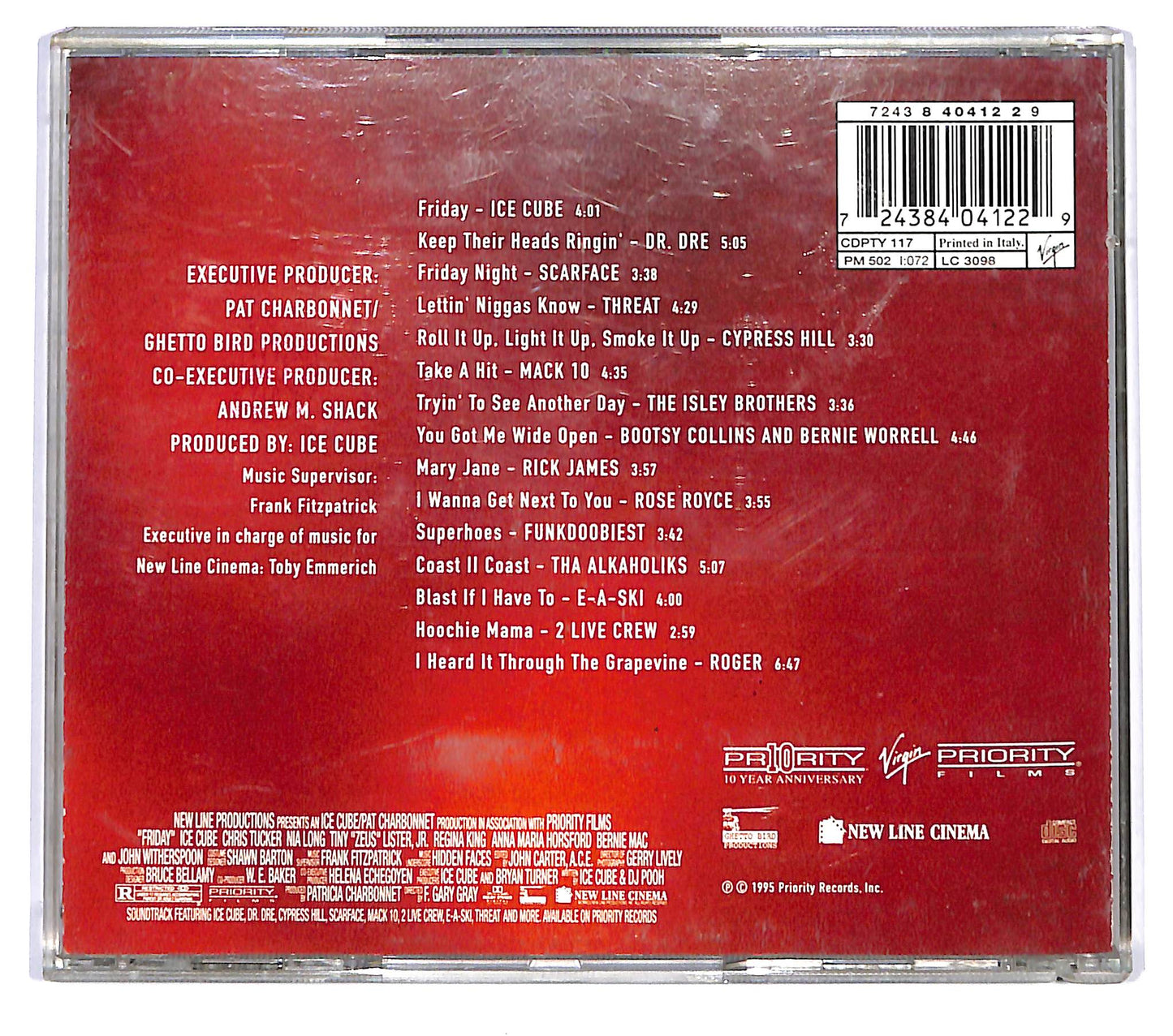 EBOND Various - Friday - Original Motion Picture Soundtrack CD CD126002