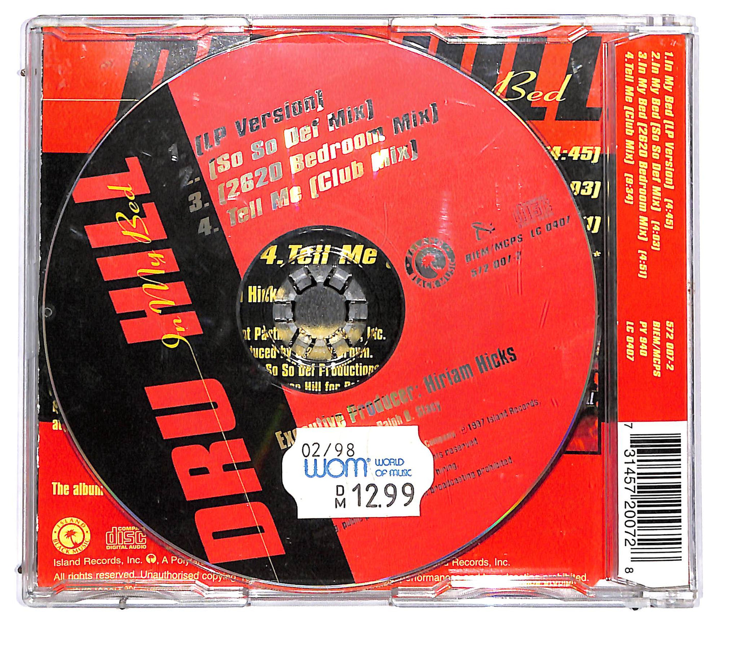 EBOND Dru Hill - In My Bed CD CD126035