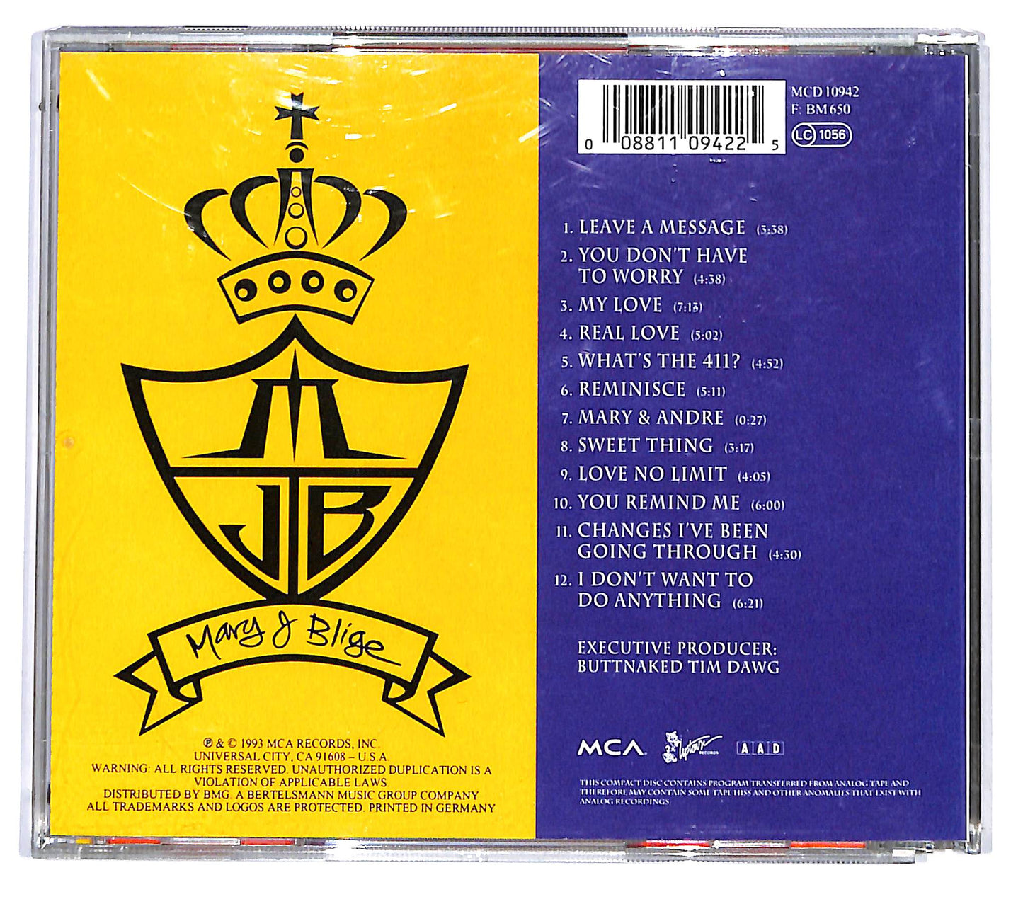 EBOND Mary J. Blige - What's The 411? Remix CD CD126101