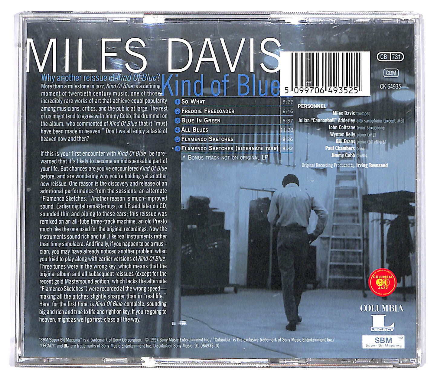 EBOND Miles Davis - Kind Of Blue CD CD126109