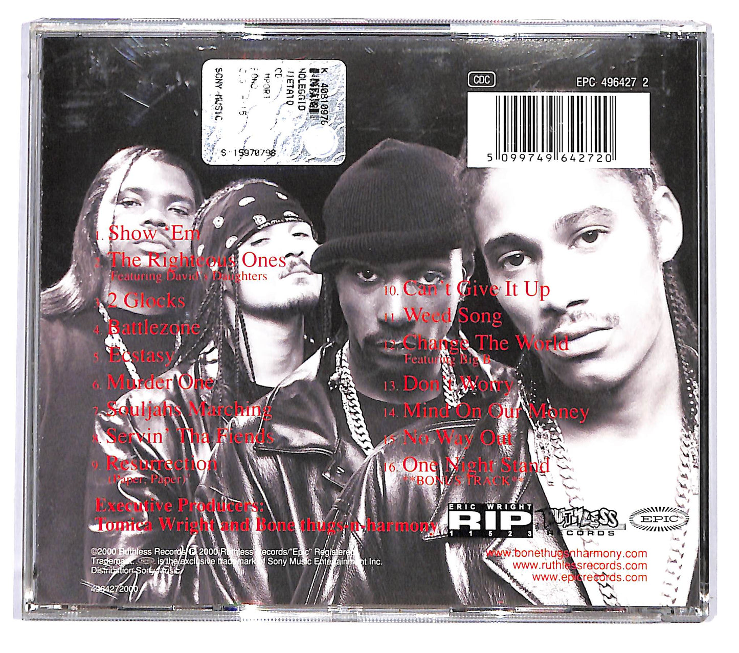 EBOND Bone Thugs-N-Harmony - Btnhresurrection CD CD126112