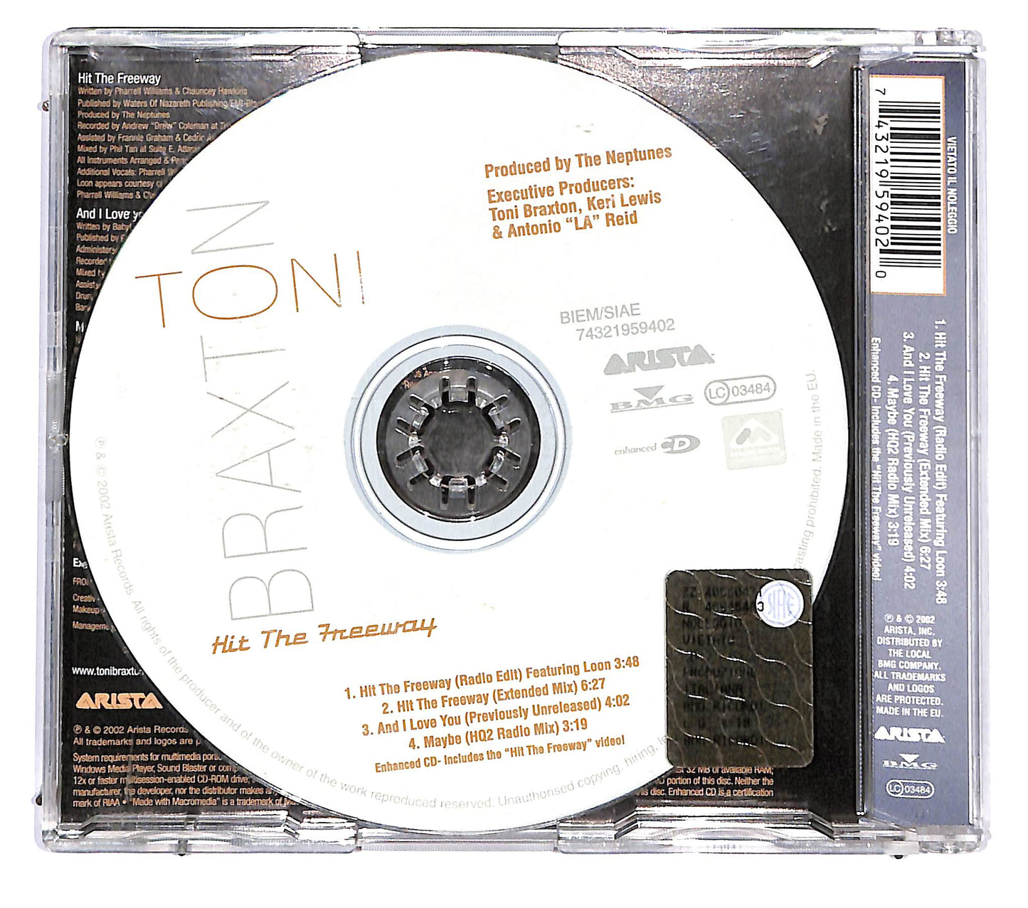 EBOND Toni Braxton - Hit The Freeway CD CD126124