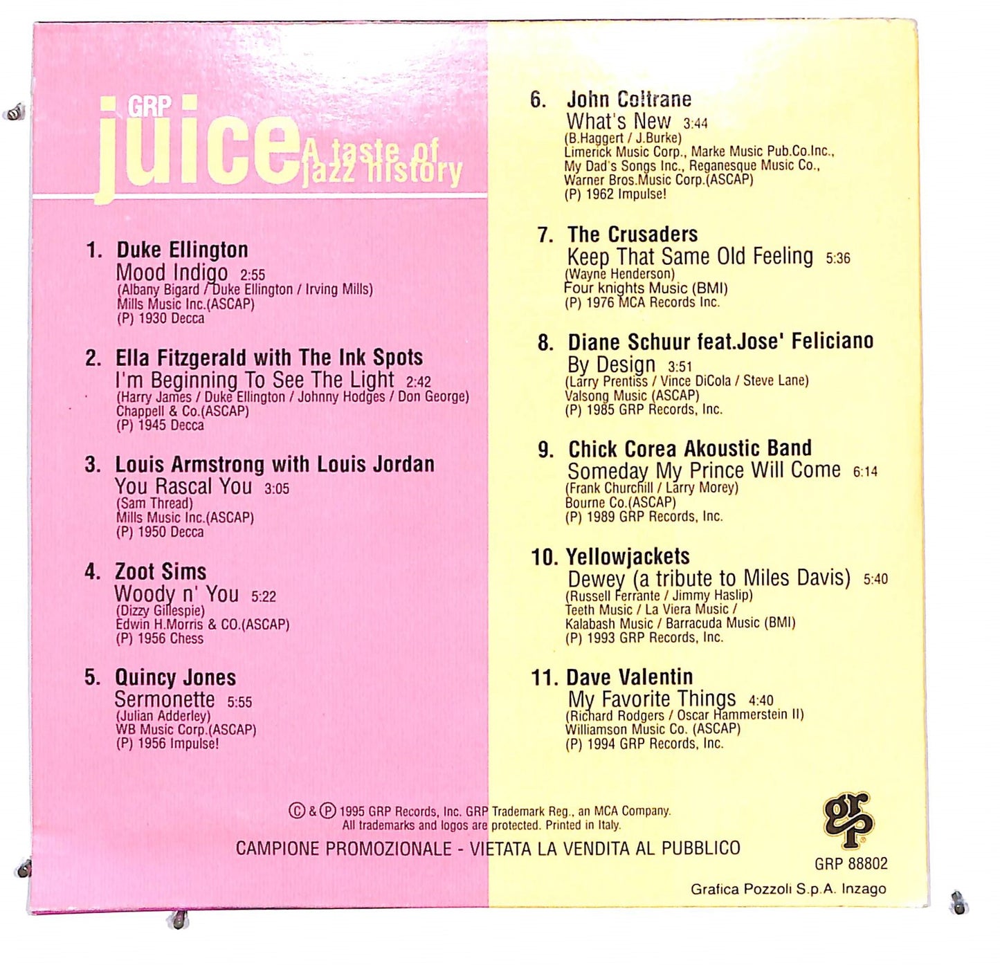 EBOND Various - Juice - A Taste Of Jazz History CD CD126135