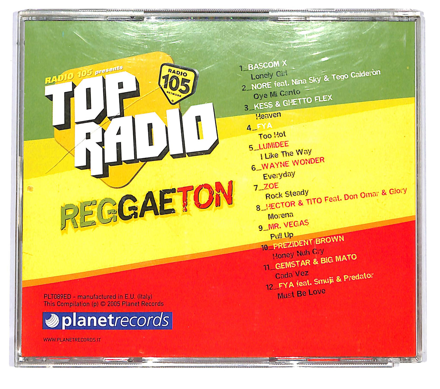 EBOND Various - Top Radio 7 - Reggaeton EDITORIALE CD CD126151