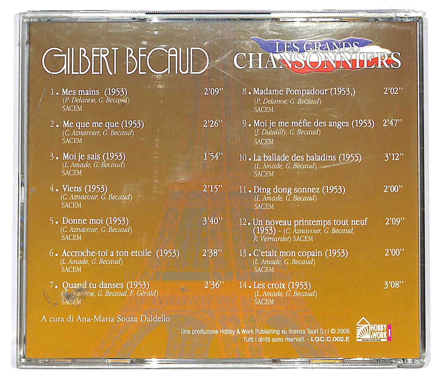 EBOND Gilbert Becaud - Gilbert Becaud CD CD126164