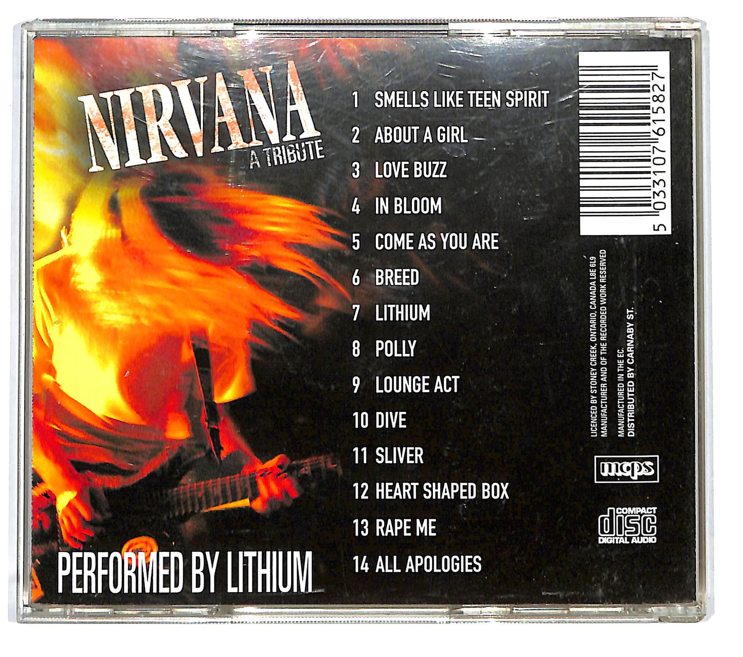 EBOND Performed By Lithium - A Triburte Nirvana CD CD126167