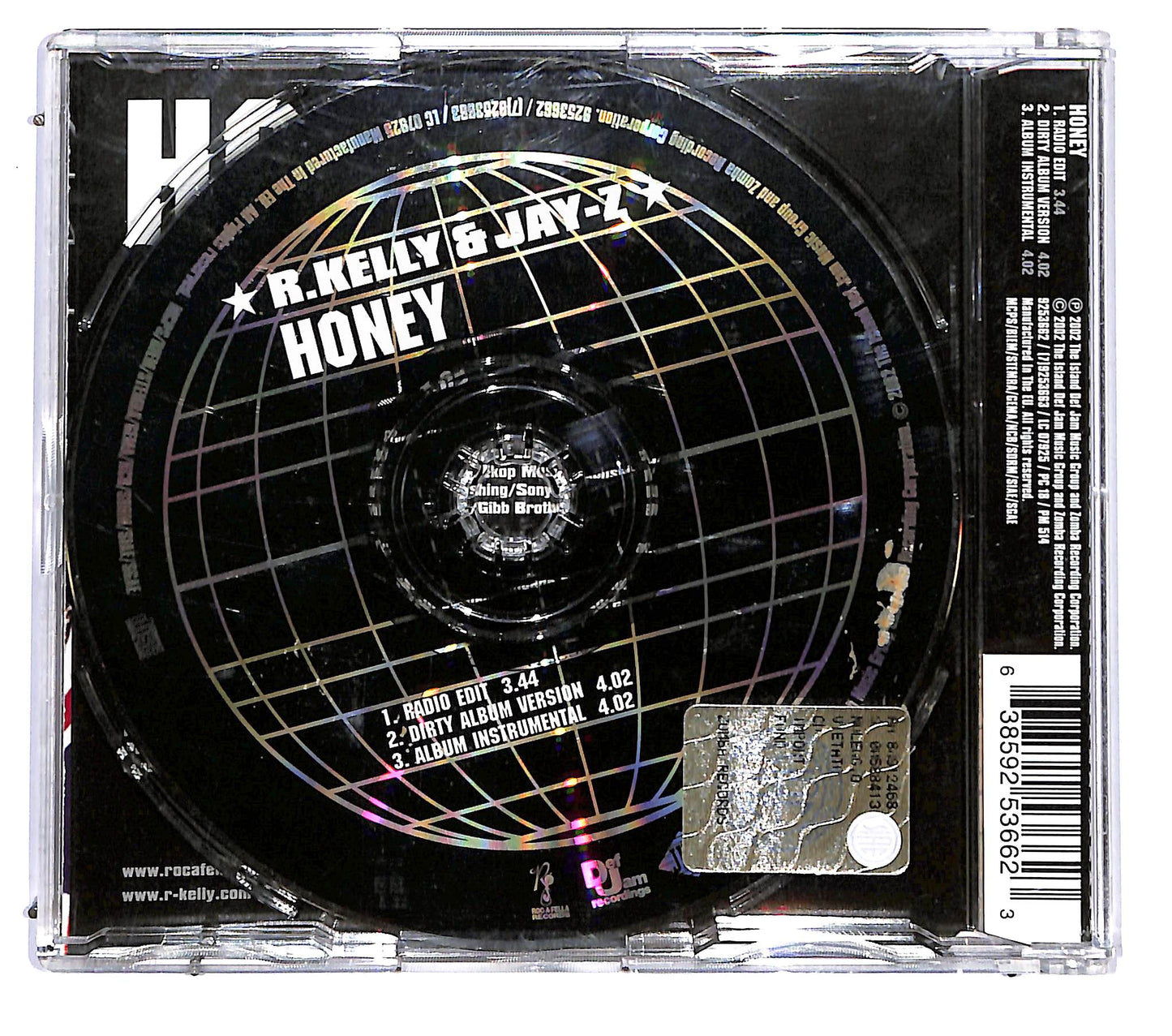 EBOND R. Kelly & Jay-Z - Honey CD CD126221