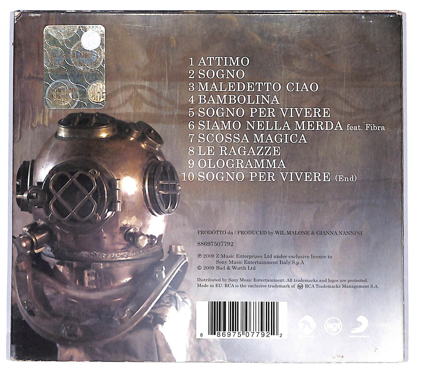 EBOND Gianna Nannini - GiannaDream (Solo I Sogni Sono Veri) DIGIPACK CD CD126268
