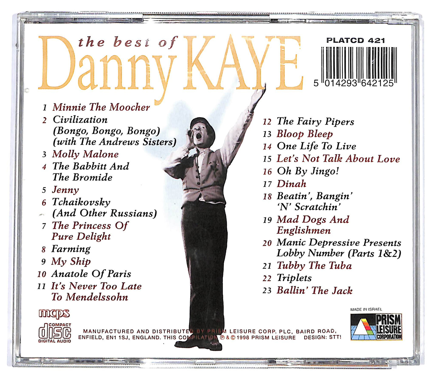 EBOND Danny Kaye (2) - The Best Of Danny Kaye CD CD126357