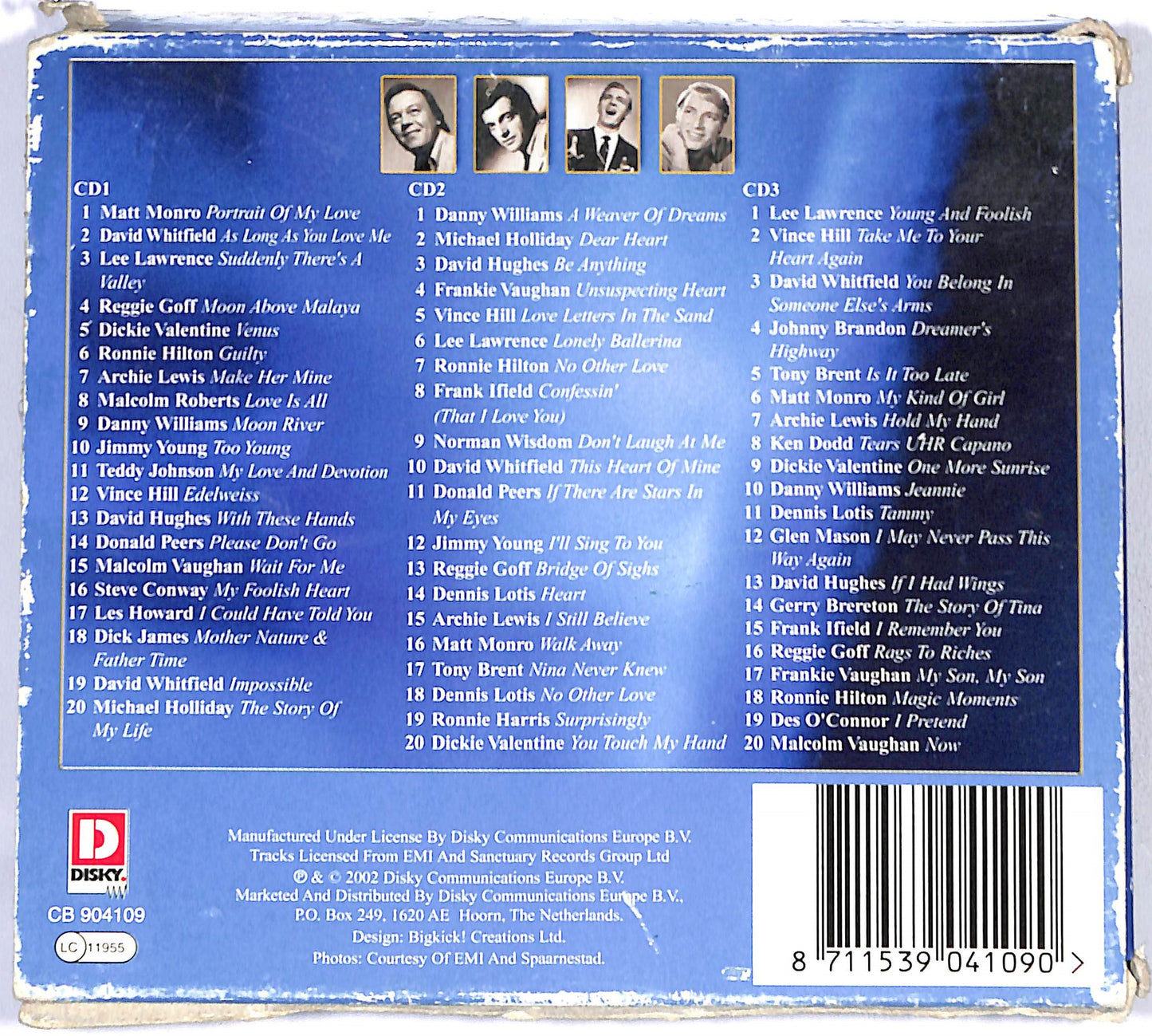 EBOND The Best of British Male Vocalists CD CD126413