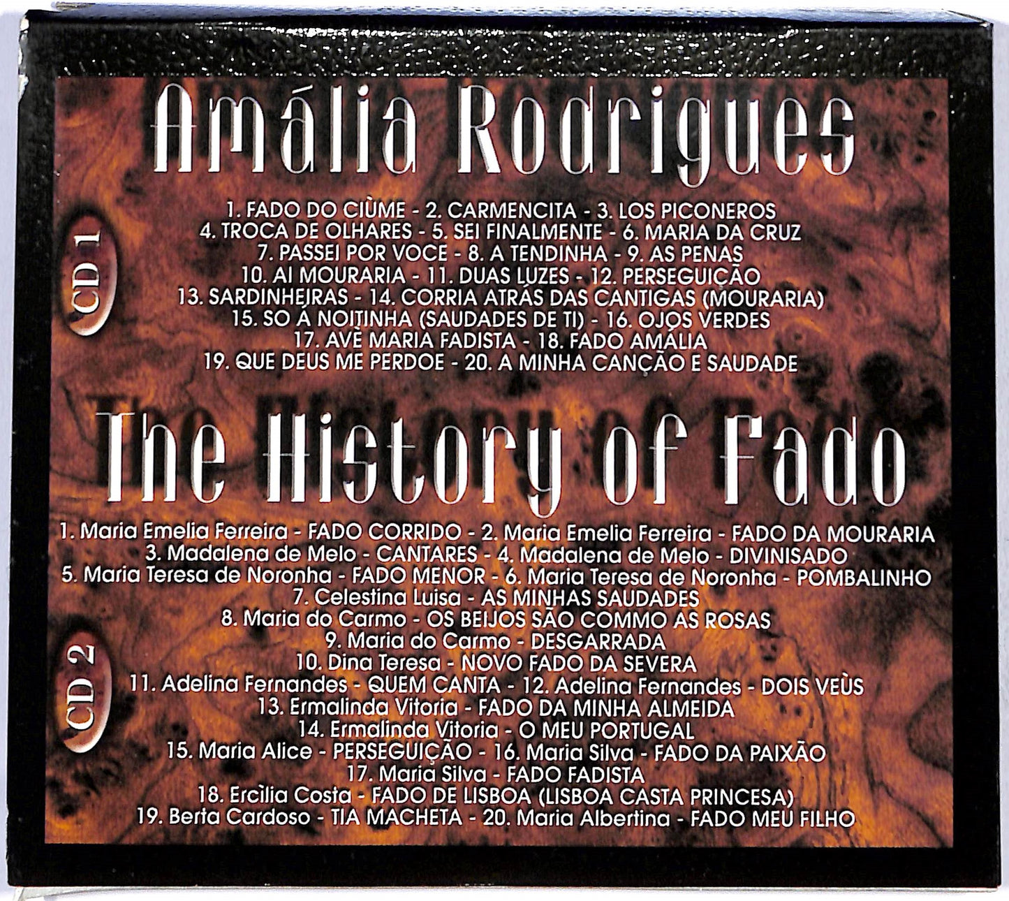 EBOND Amalia Rodrigues - Amalia Rodrigues & The History Of Fado CD CD126416