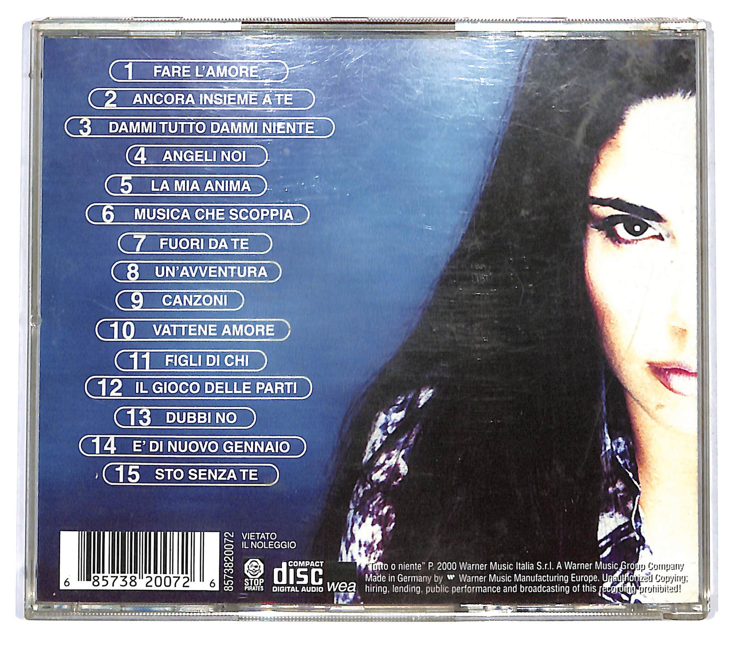 EBOND Mietta - Tutto O Niente CD CD126543